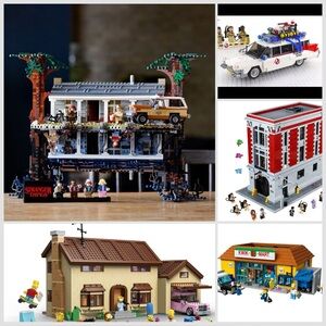 RARE LEGO lot of 5 retired collectors sets